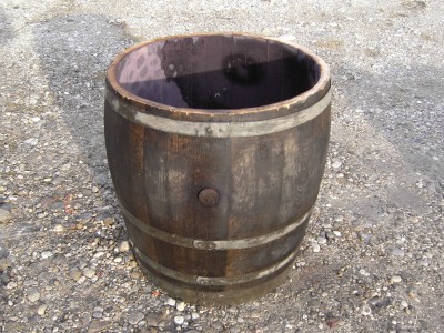 Holzfass Wasserfass Regentonne 160 Liter alt